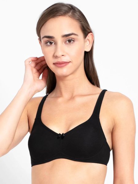 Jockey Women's 1250 WireFree Shaper Bra - Black, 32B