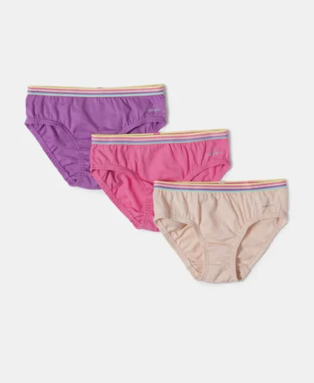 Jockey Girls SG11 Solid Pack of 3 Panties