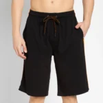 charcoal-melange-and-shanghai-red-knit-sport-shorts-9426-8