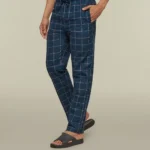 checkmate-combed-cotton-pink-checks-mens-pyjama-front