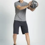 charcoal-melange-and-shanghai-red-knit-sport-shorts-9426-8