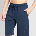 charcoal-melange-and-shanghai-red-knit-sport-shorts-9426-8
