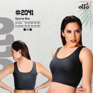 Avon Women's Style-2041 Long Crop Top/Sports Bra