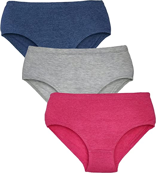 Avon OLLO Women's Hipster Plain Panties Pack of 3