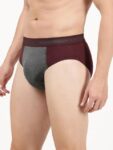 poseidon-mid-grey-melange-fusion-brief-pack-of-2-1011-19