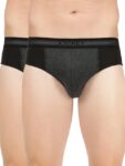 poseidon-mid-grey-melange-fusion-brief-pack-of-2-1011-19