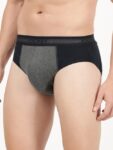 poseidon-mid-grey-melange-fusion-brief-pack-of-2-1011-19