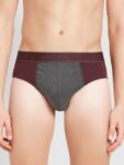 poseidon-mid-grey-melange-fusion-brief-pack-of-2-1011-19