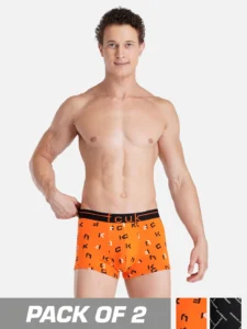 FCUK Mens Flex Tottenham Printed Trunks