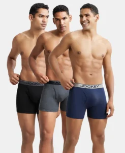 Jockey Mens 8009 Boxer Briefs Pack Of 3