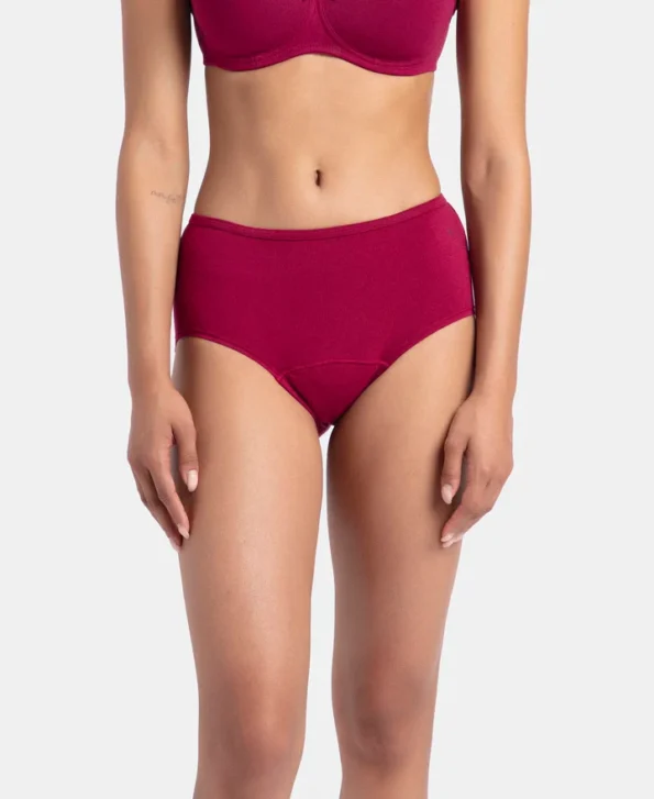 Jockey Womens Cotton Stretch Period Panty