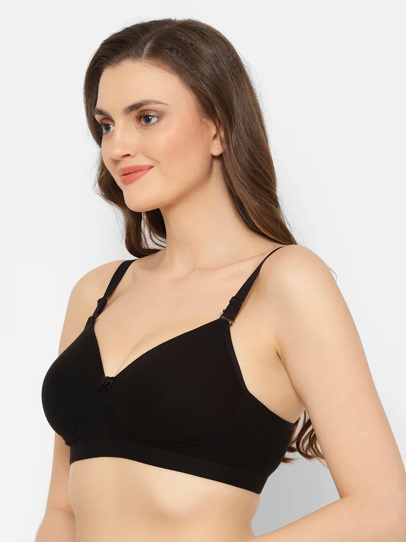 Women_sConvertible-StrapsT-ShirtBraHeavilyPaddedblack_3 t3055