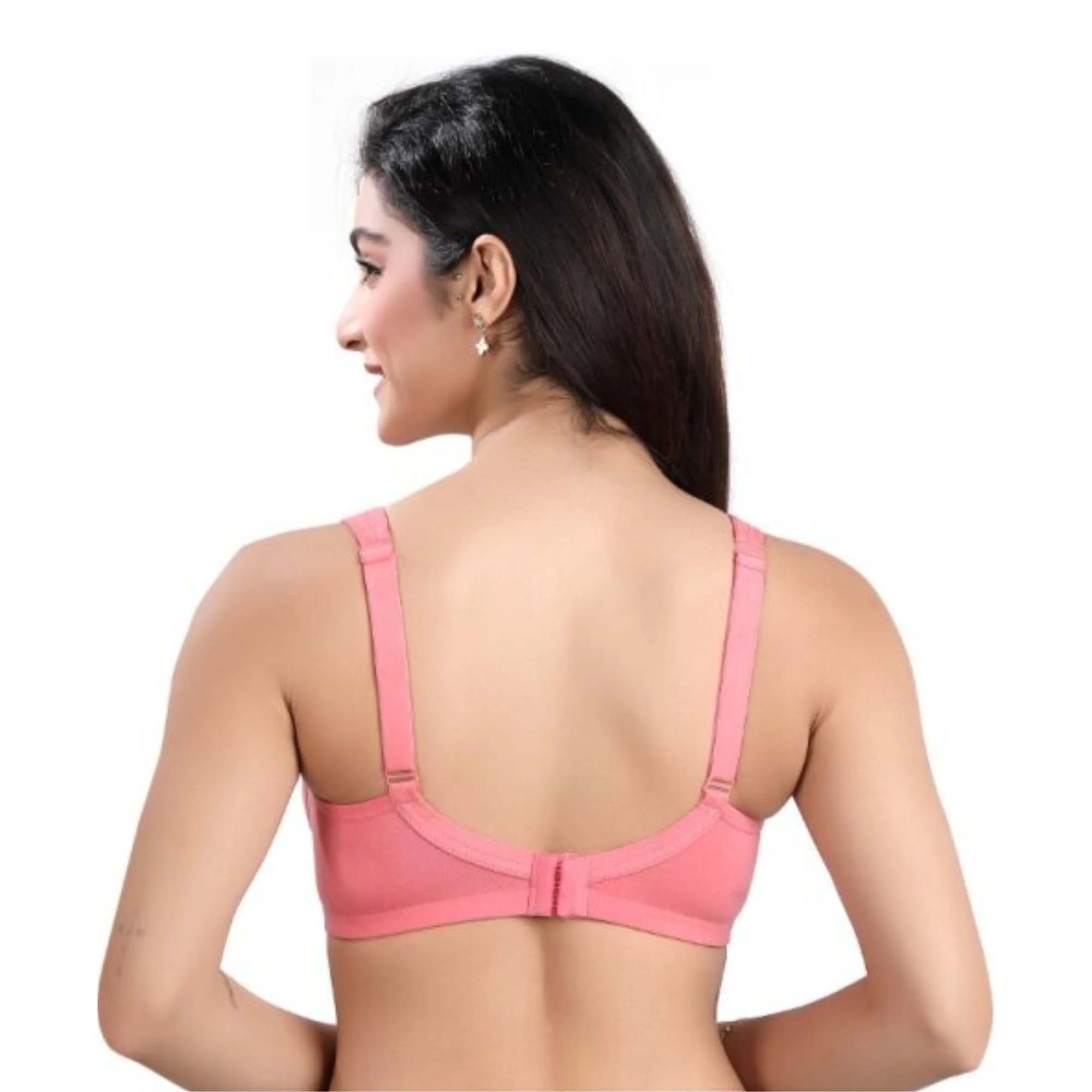 ollo bra honey peach back
