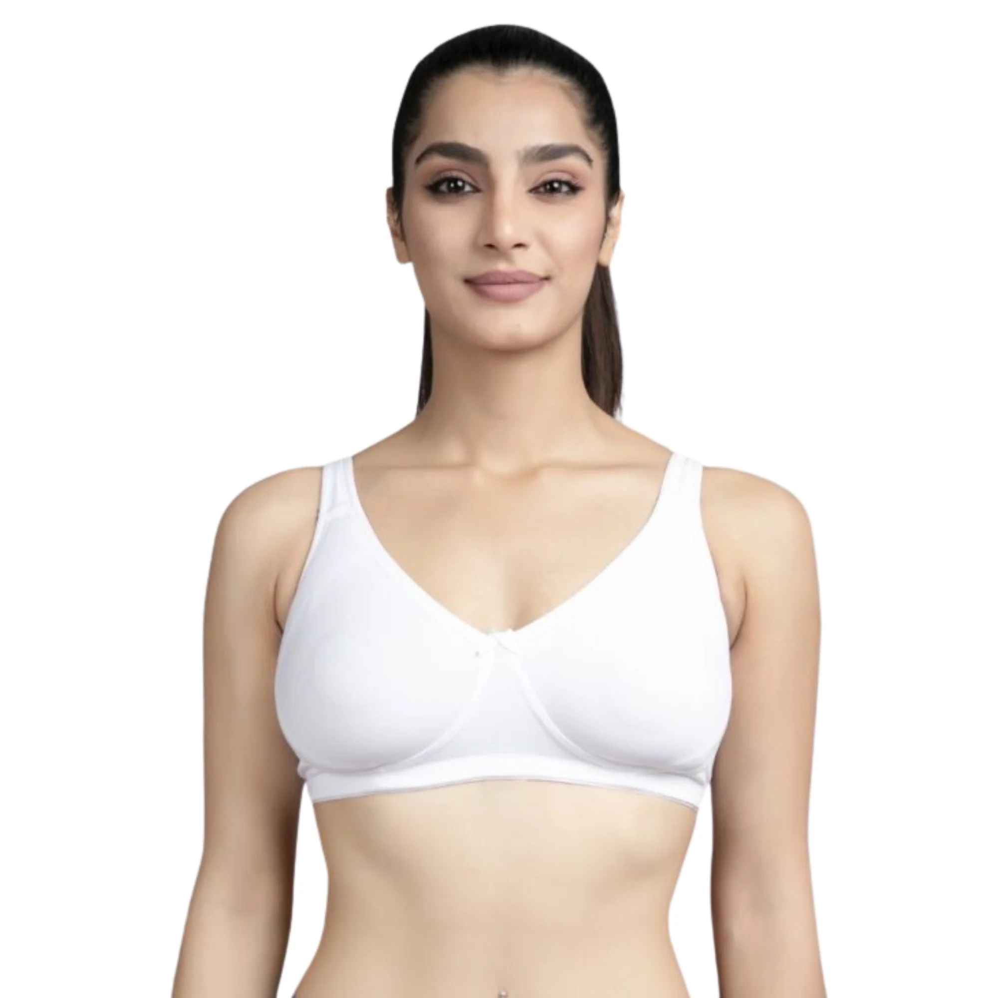 ollo bra honey white front