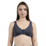 ollo bra front closure bra crimson