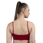 ollo sports bra misty pink front