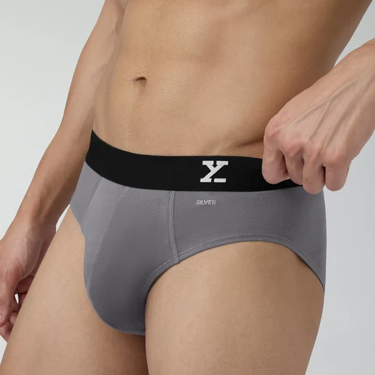 mens-aero-silver-cotton-brief-ash-grey-zoom