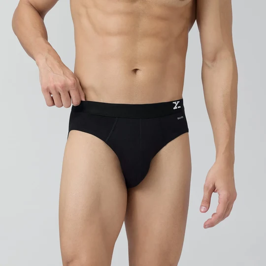 mens-aero-silver-cotton-brief-black-knight-front