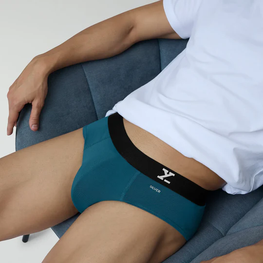 mens-aero-silver-cotton-brief-green-emerald-lookshot